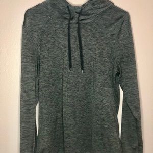 DRY FIT WORK OUT SWEATSHIRT COWL NECK